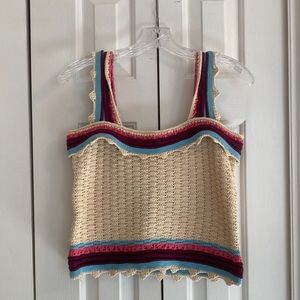 Marc New York crochet crop top